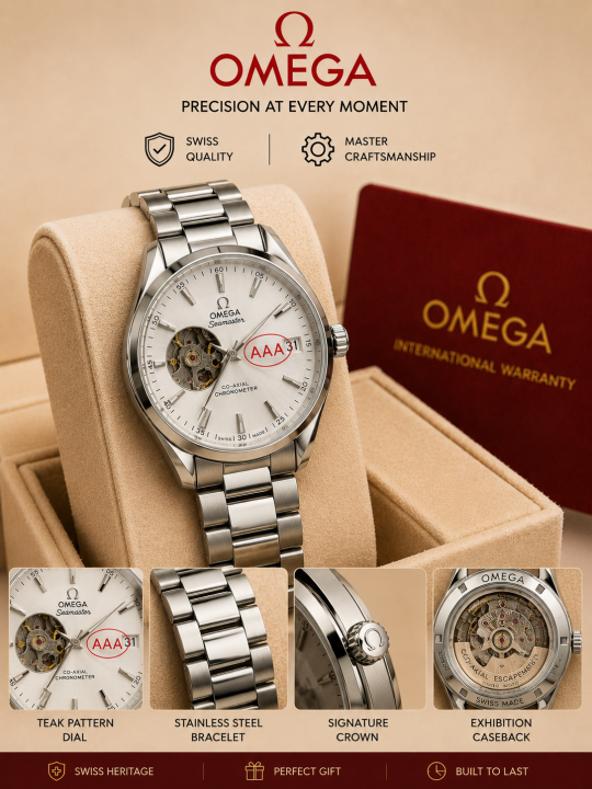 Omeg_a Seamaster Open Heart