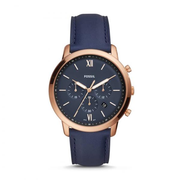 Fossii_l Neutro Chronograph Blue Copper Blue