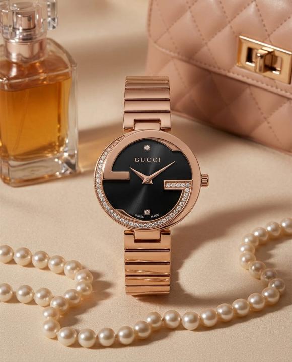 Guccc_i Interlocking G Copper-Black