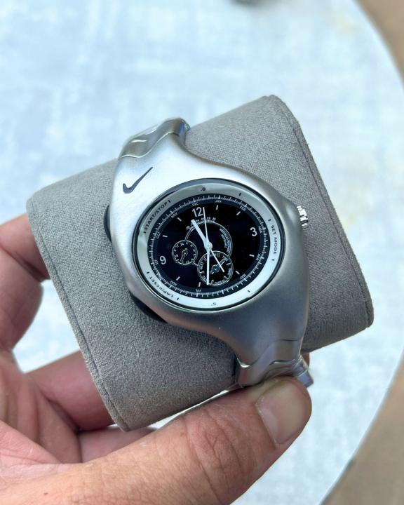 Nikk_e Triax Armored Chronograph Silver-BlackWhite