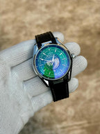 Omeg_a Seamaster Black Green