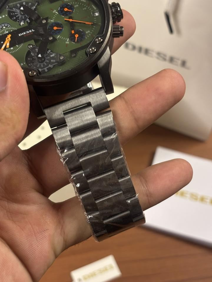 Diesee_l 3 Bar Big Daddy Metallic Green