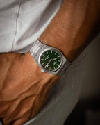 Tissoo_t 1853 Prx Automatic Top Quality Silver-Green