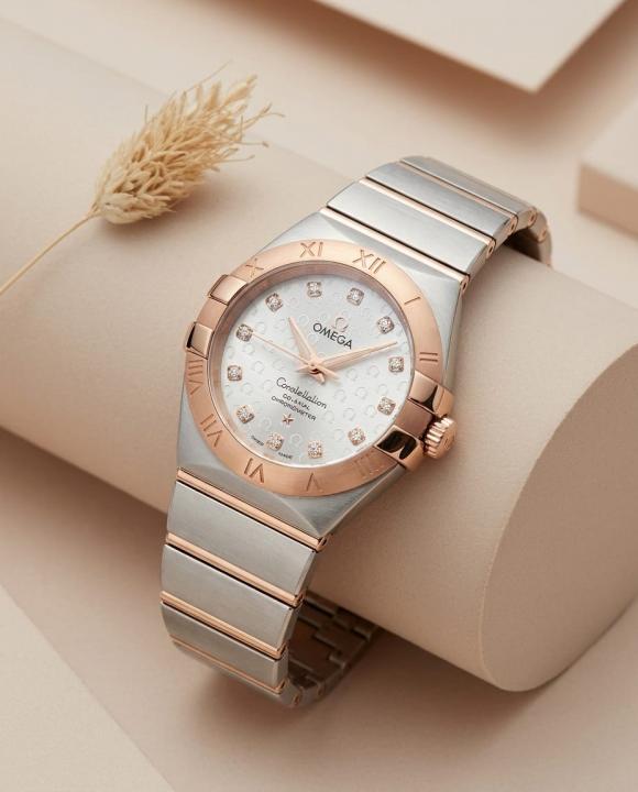 Omegg_a Constellation Sedna 2Ton-Copper-Grey Womens