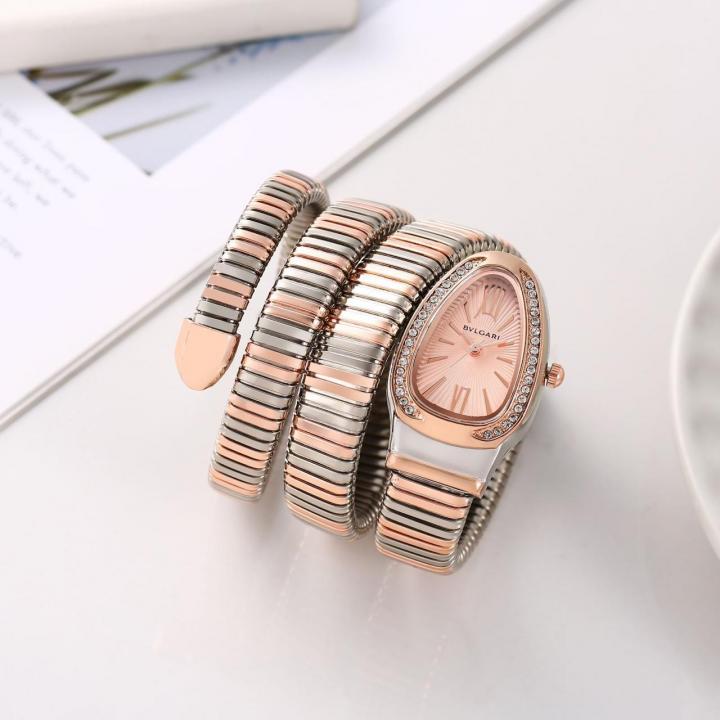 Bvlgari Serpenti Snake 2Ton-Copper-Pink
