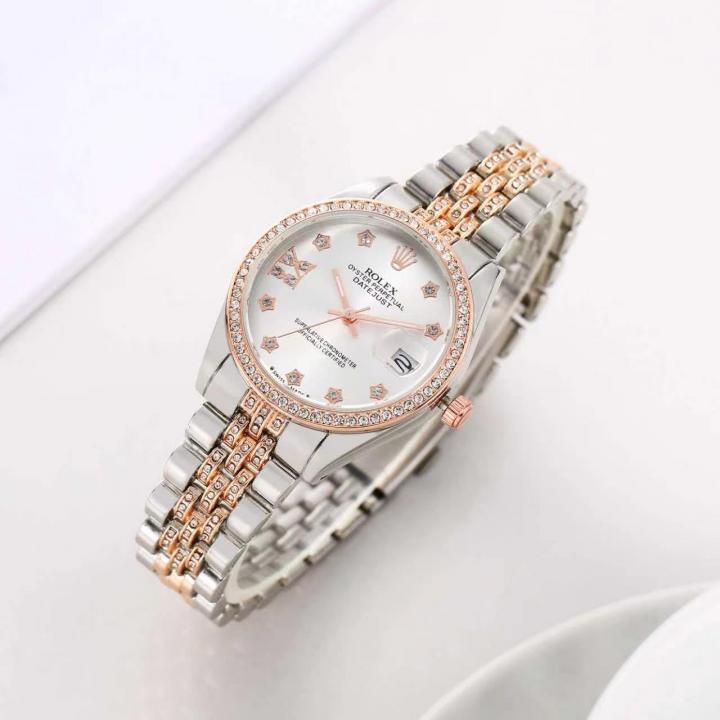 Rolee_x Oyester Perpetual Date Just 2Ton-Copper-White