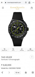 Tag_g Formula 1 Chronograph