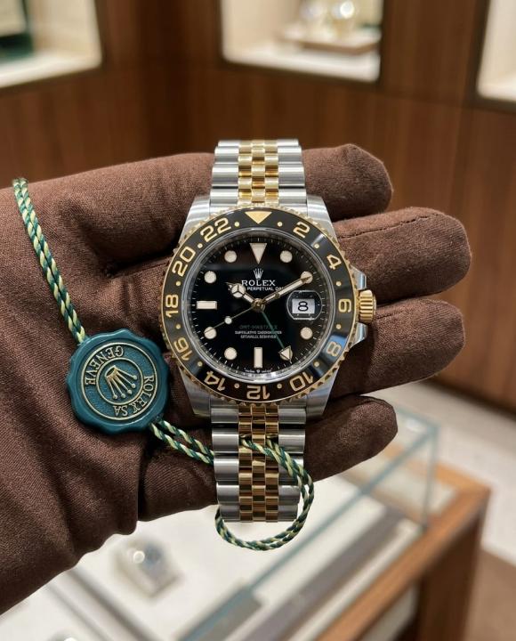 Rolee_x Oyster Perpetual Gmt Master Black Ring