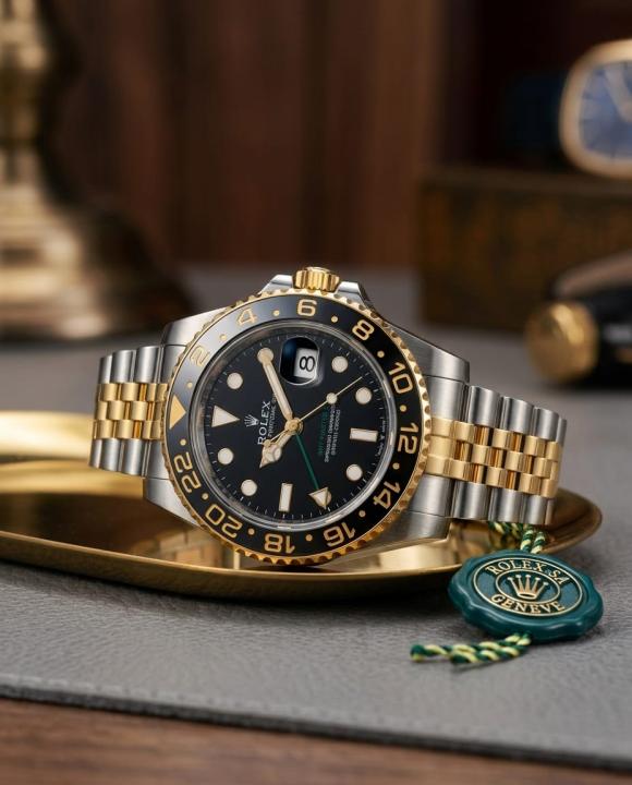 Rolee_x Oyster Perpetual Gmt Master Black Ring