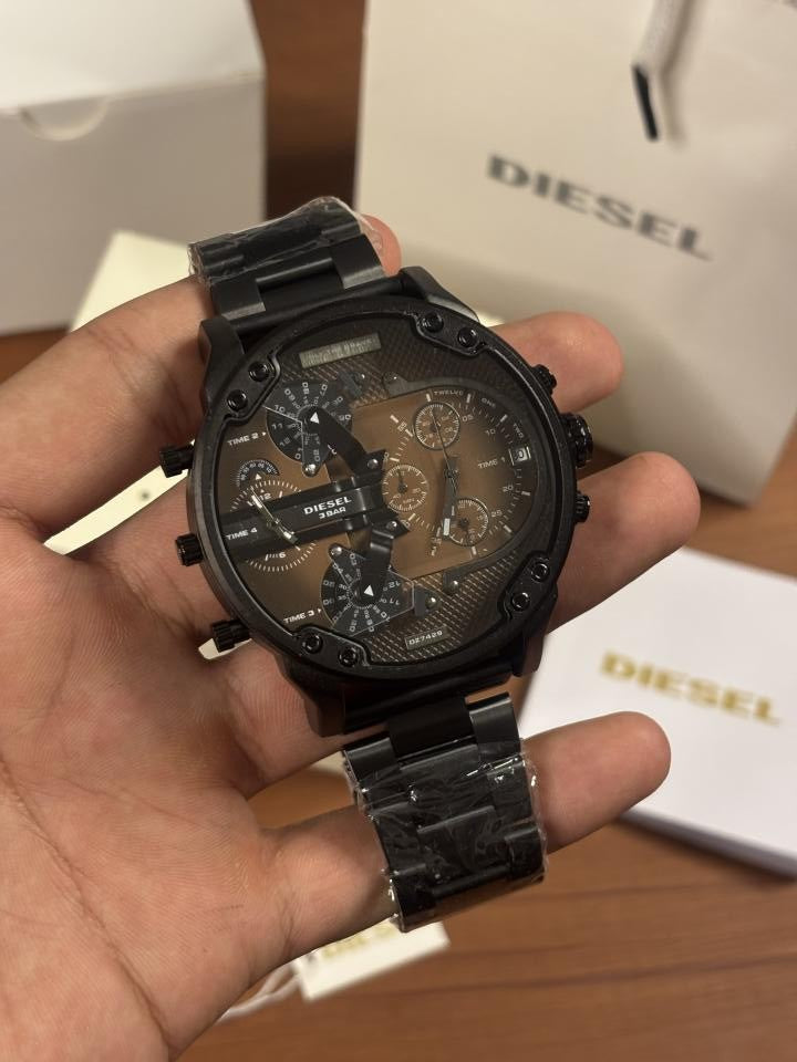 Diesee_l 3 Bar Big Daddy Chocolate Dial