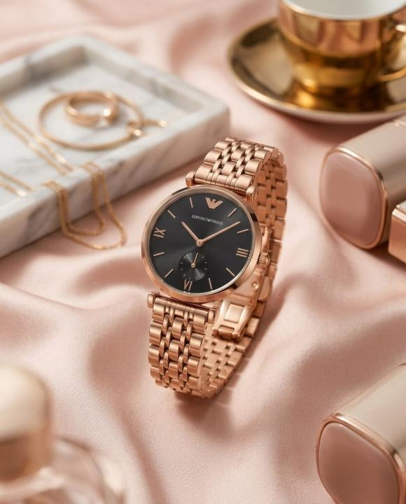 Emporio Armaan_i Classic Copper-Black Roman ank