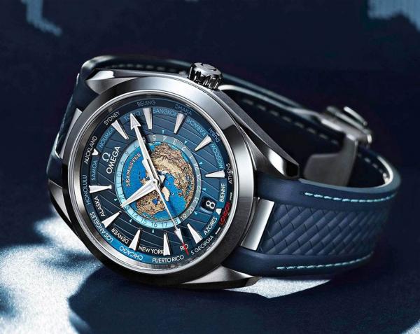Omegg_aSeamaster Aqua Terra World Map Automatic