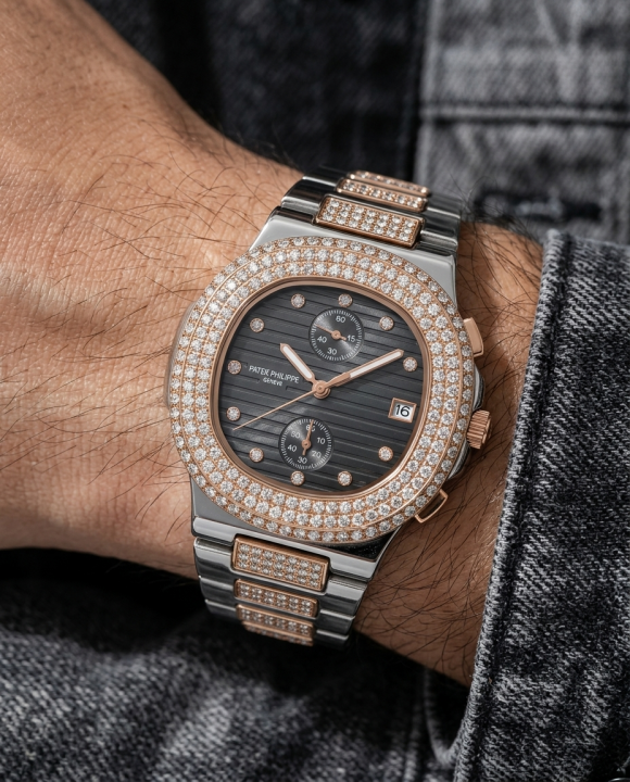 Naupatek_philipppe tilus Diamond Two Tone Copper J1673