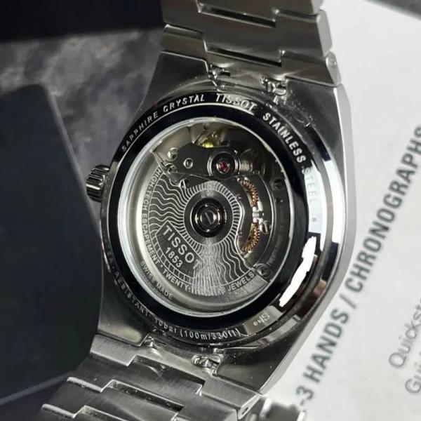 Tissoo_t 1853 Prx Automatic Top Quality silver white