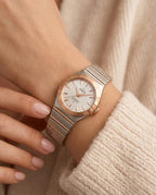 Omegg_a Constellation Sedna 2Ton Copper Grey Womens