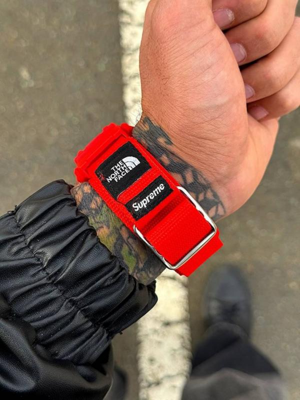 Casio G-Shock x Supreme x Special Edition Red and white