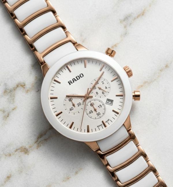 Radd_o centrix chronograph White-copper