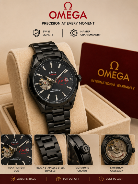Omeg_a Seamaster Open Heart
