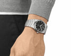 Tissoo_t 1853 Prx Automatic Top Quality Silver-Black