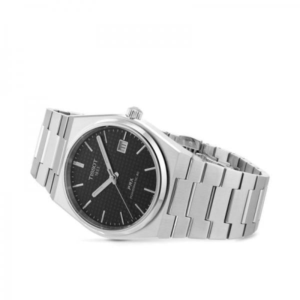 Tissoo_t 1853 Prx Automatic Top Quality Silver-Black