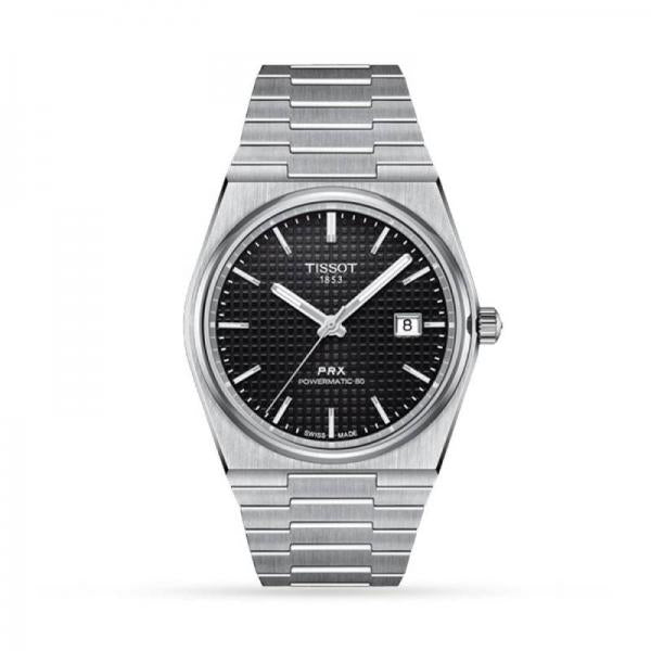 Tissoo_t 1853 Prx Automatic Top Quality Silver-Black