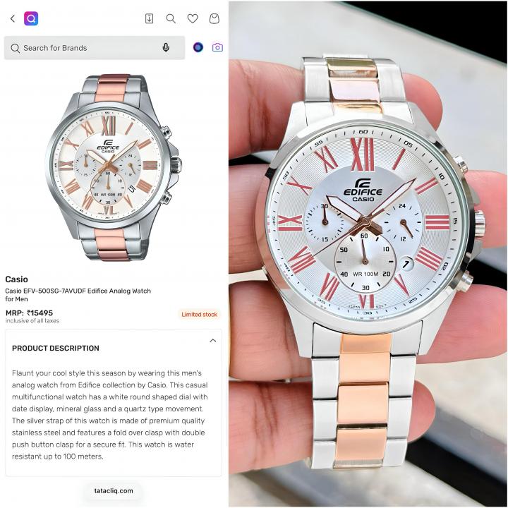 Casio Edifice Chronograph JAPAN