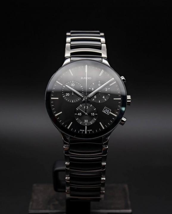 Radd_o centrix chronograph Black silver