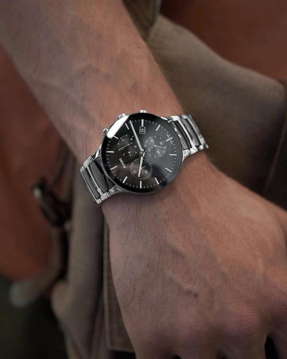 Radd_o centrix chronograph Black silver