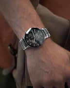 Radd_o centrix chronograph Black silver