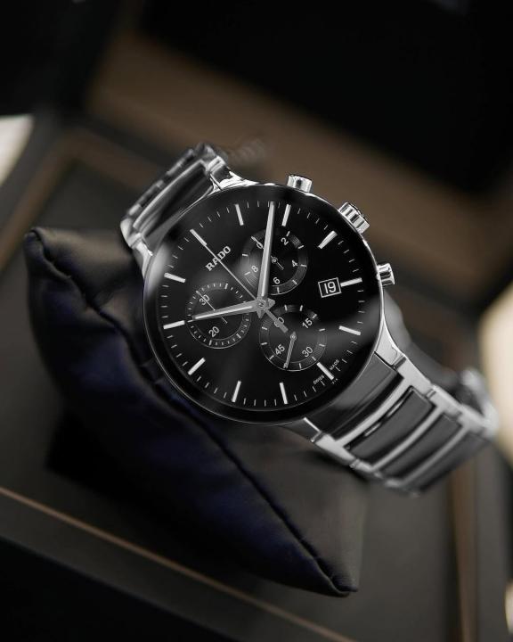 Radd_o centrix chronograph Black silver
