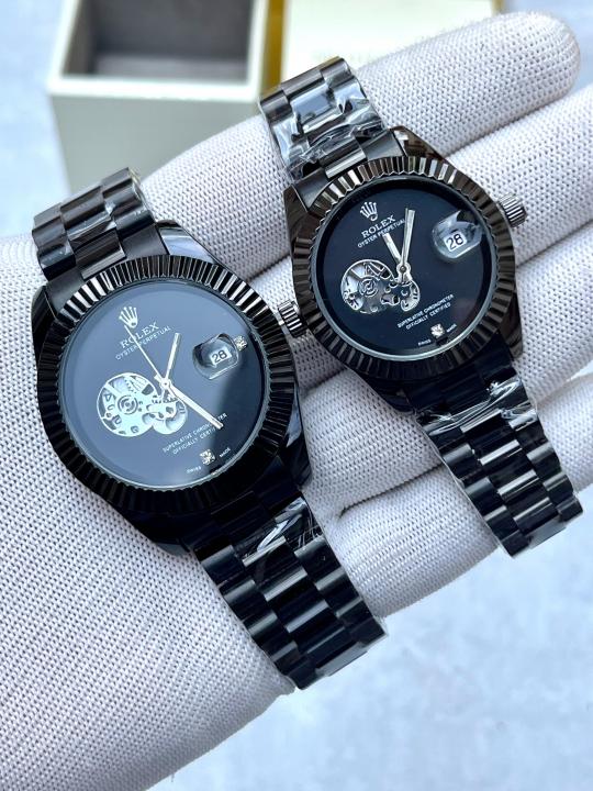 Roleex Oyster Date Couple