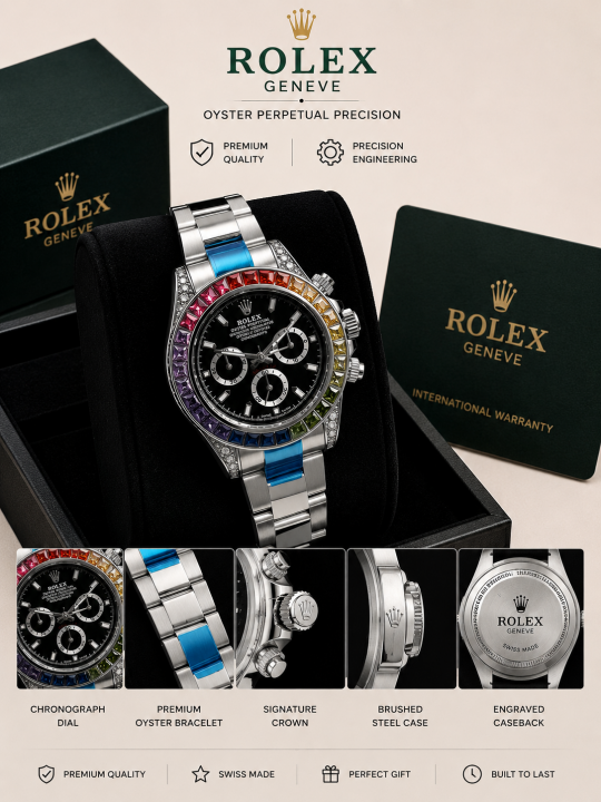 Role_x Oyster Perpetual Rainbow