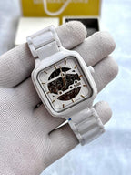 Rad_o True Square White Auto Open Heart