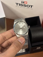 Tissoo_t 1853 PRX Silver White Dial