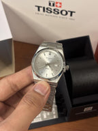 Tissoo_t 1853 PRX Silver White Dial