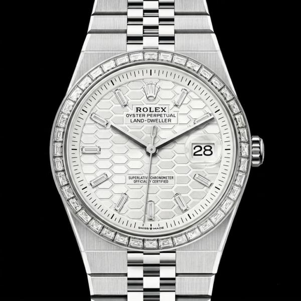 Rolee_xOyster Perpetual Land Dweller Diamond Bazel