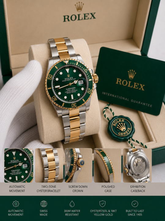 Role_x Oyster perpetual Submarine Automatic