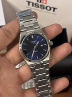 Tissoo_t 1853 PRX Silver Blue Dial