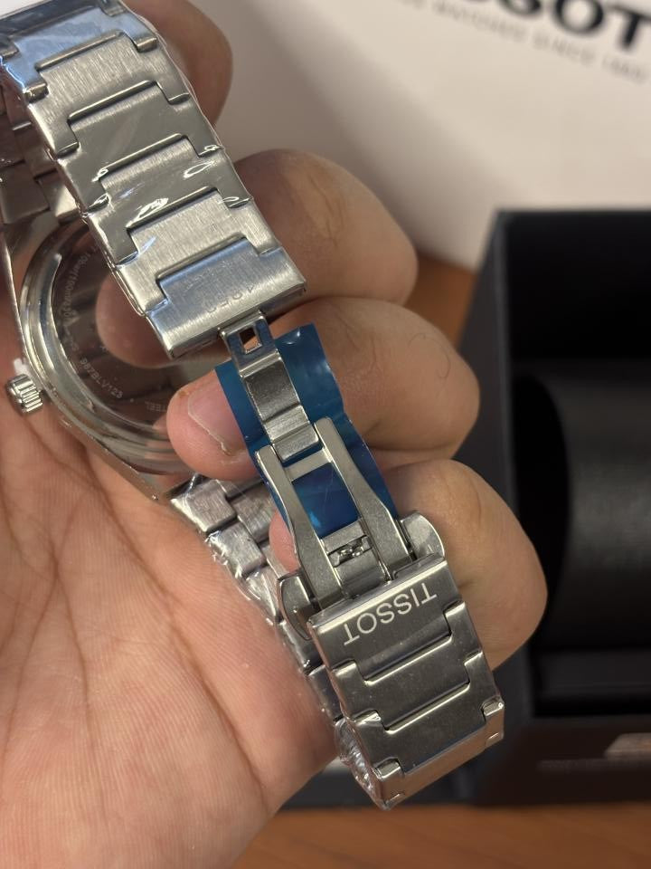 Tissoo_t 1853 PRX Silver Blue Dial