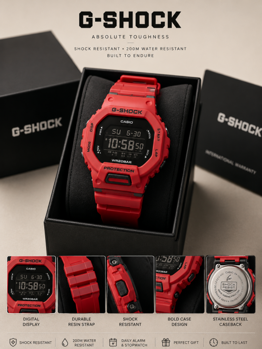 CASIO G-Shock GBD-200-2DR Digital