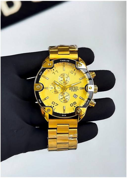 Diesee_l Spiked gold & gold