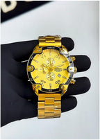 Diesee_l Spiked gold & gold