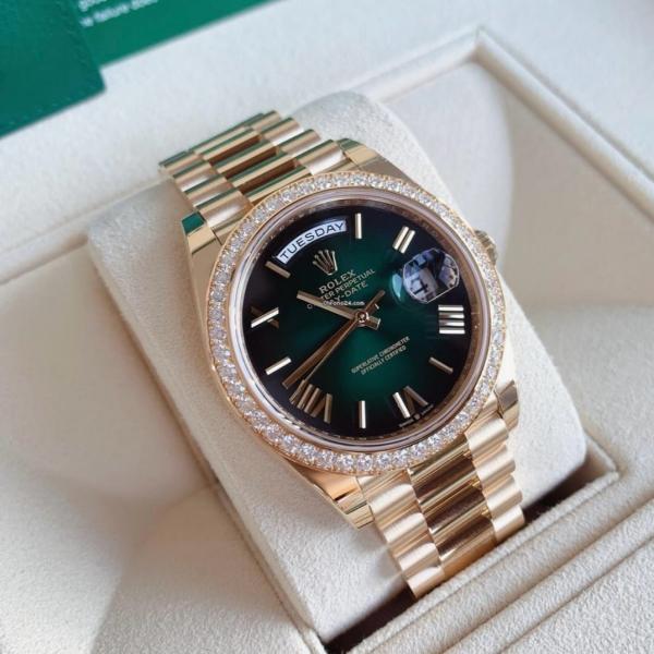 Rolee_x Oyster Perpetual Day Date Diamond
