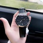 Fossii_l Neutro Chronograph Black Silver Black