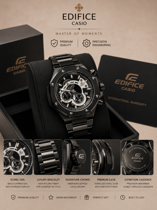 Casio Edifice EFR-569DB-1AVUDF Chronograph