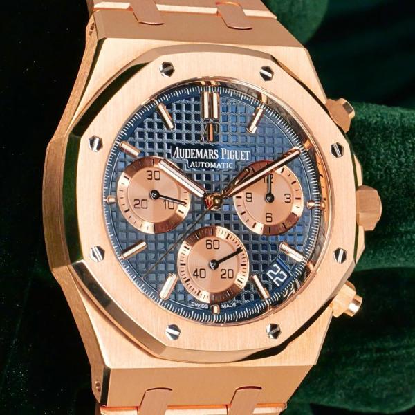 Audemars pigeeu_t royal oak chronograph copper