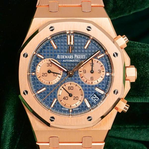 Audemars pigeeu_t royal oak chronograph copper