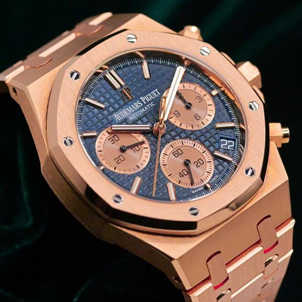 Audemars pigeeu_t royal oak chronograph copper