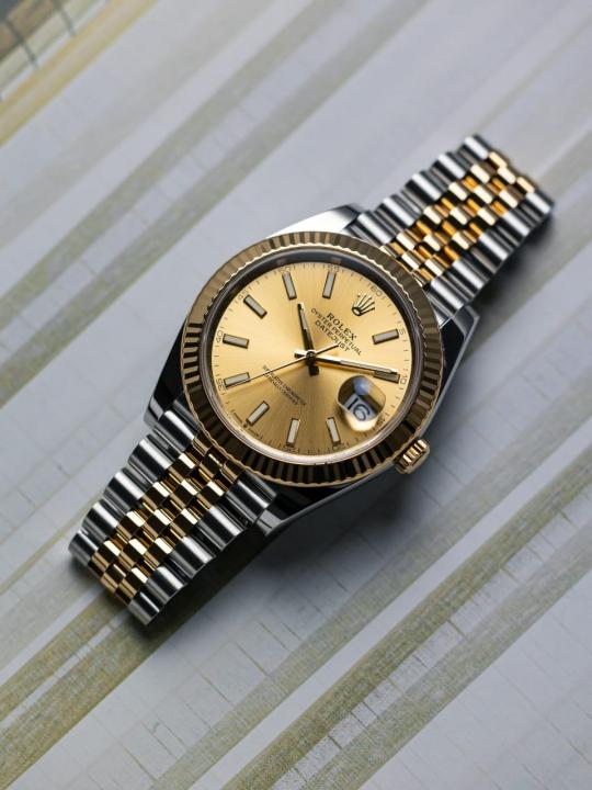 Rolee_x Oyster perpetual Date Just Automatic