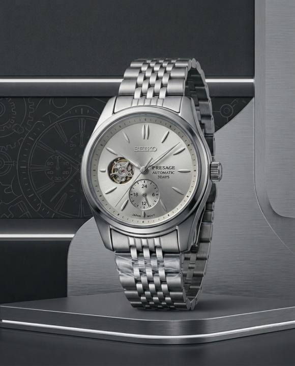 Seiko presage SPB471 Automatic silver White